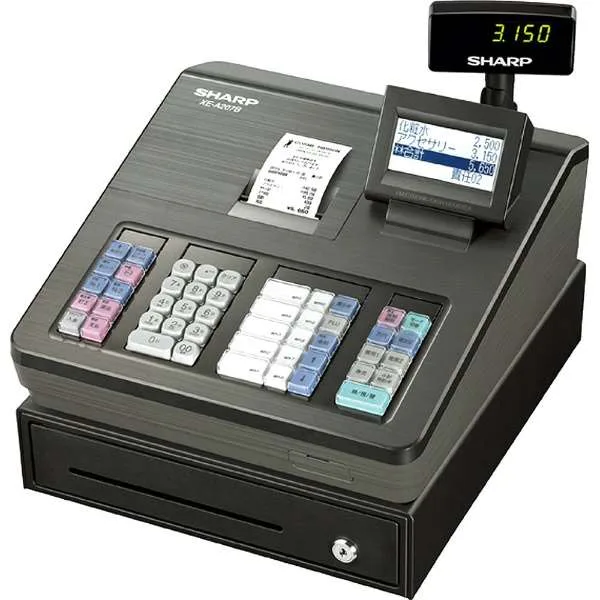 Sharp Xe-A207b Cash Register view 9