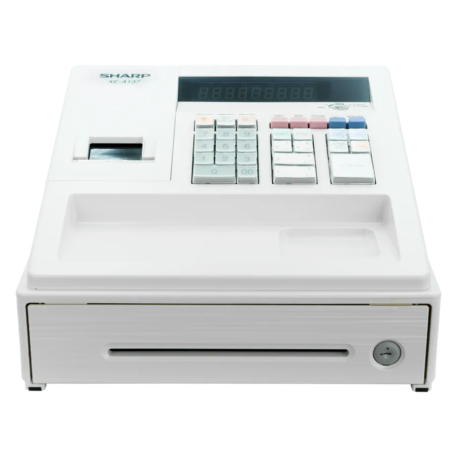 Sharp Xe-A137-Wh Cash Register view 7