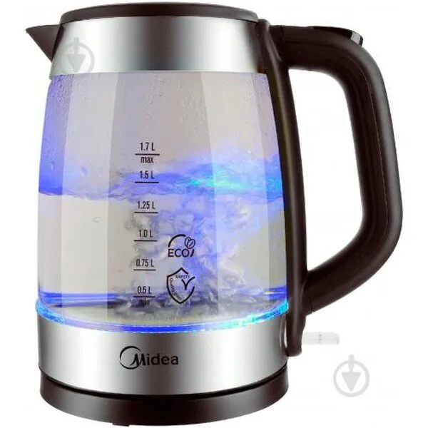 Midea Mk-17g03a2 Electric 1.7l 2200w Glass Kettle view 5