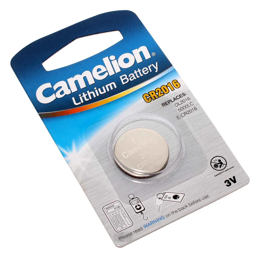 Camelion Cr2016 Lithium Battery view 3