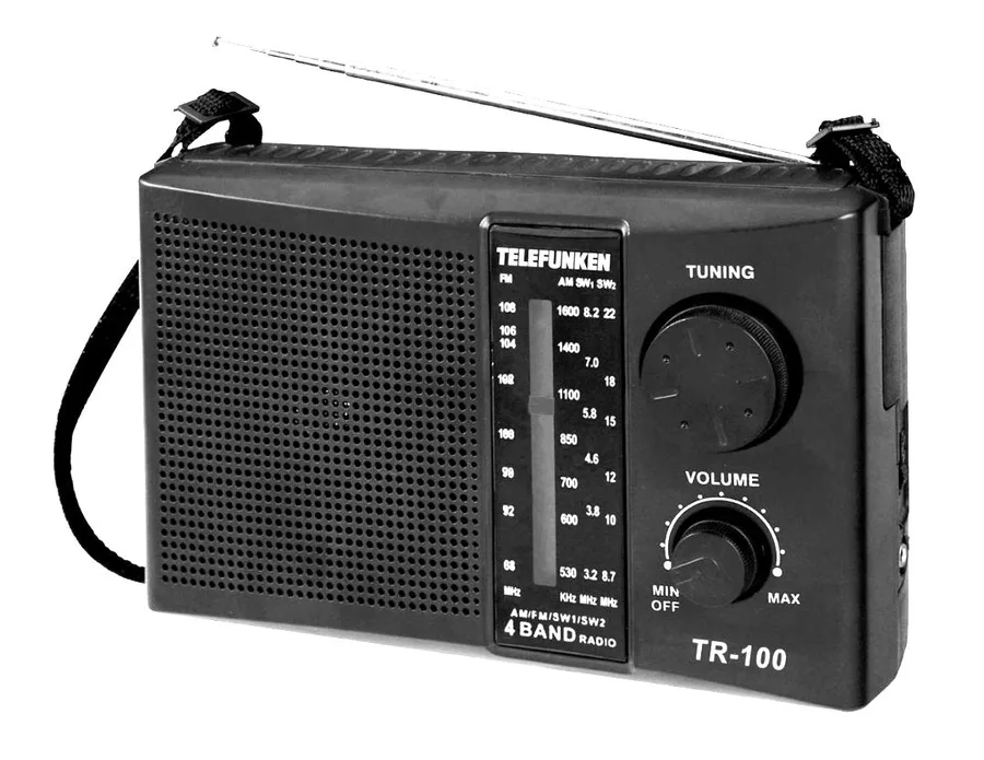 Telefunken Tr-100 4 Band Portable Radio view 2