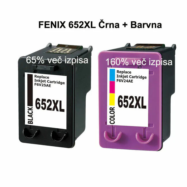 Real Color Hp652xl Black Compatible Ink