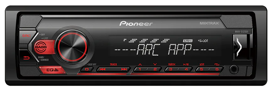Pioneer Mvh-S125ui USB Pm3 Radio view 5