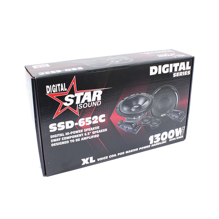 Starsound Ssd-652c 6.5" 1300w Splits view 2