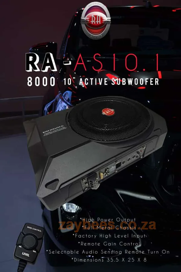 Ra Ra-As10.1 10"  Active Flat Sub