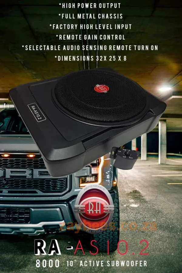 Ra Ra-As10.1 10"  Active Flat Sub view 7
