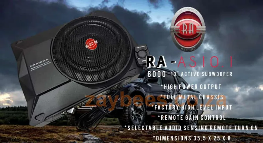 Ra Ra-As10.1 10"  Active Flat Sub view 8