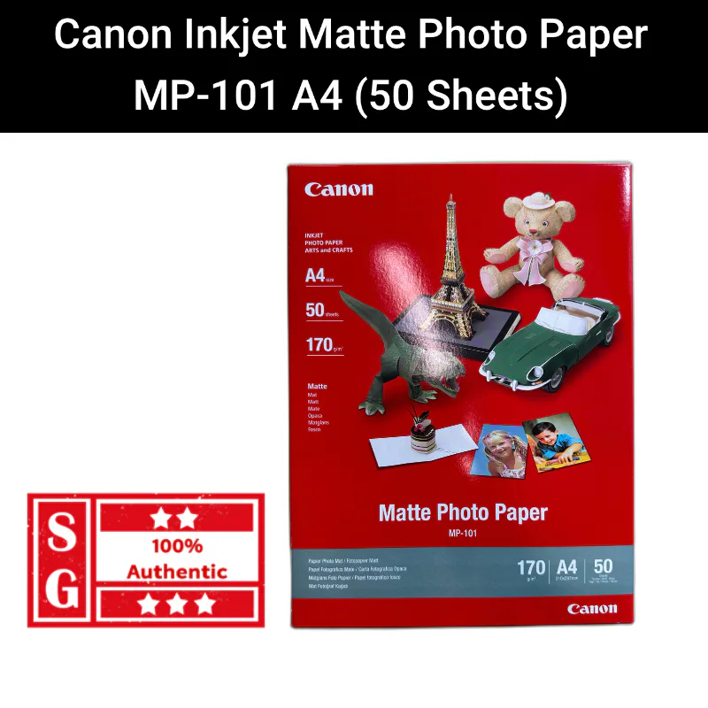 Canon Mp-101 A4 Matt Photo Paper view 2