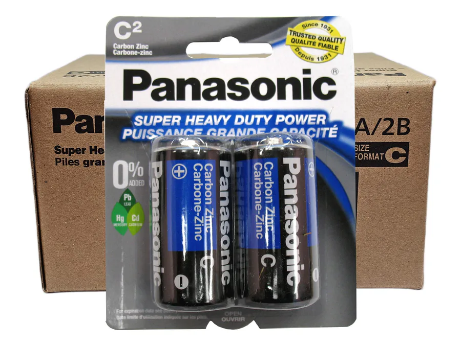 Panasonic C 2p Zinc Carbon Battery view 2