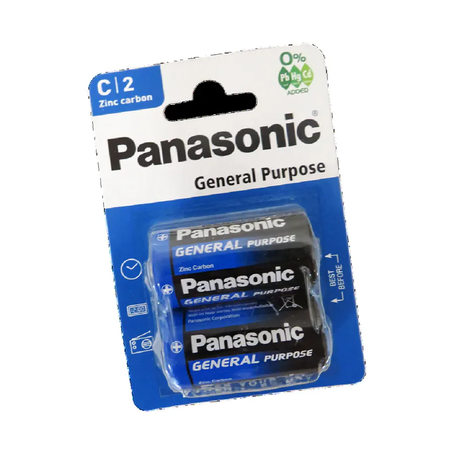 Panasonic C 2p Zinc Carbon Battery view 6