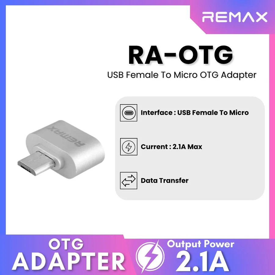 Remax Ra-Otg Micro USB  Flash Drive Connector view 6