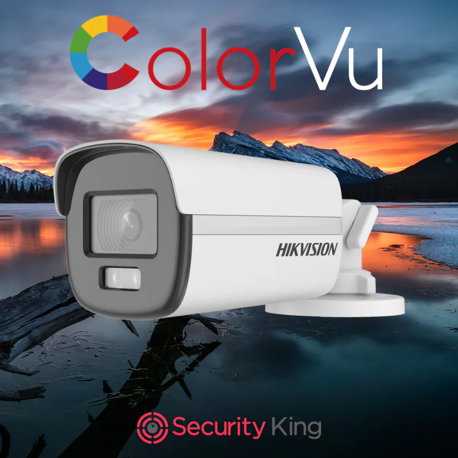 Hikvision 2mp Audio + Light Colorvu Camera view 6