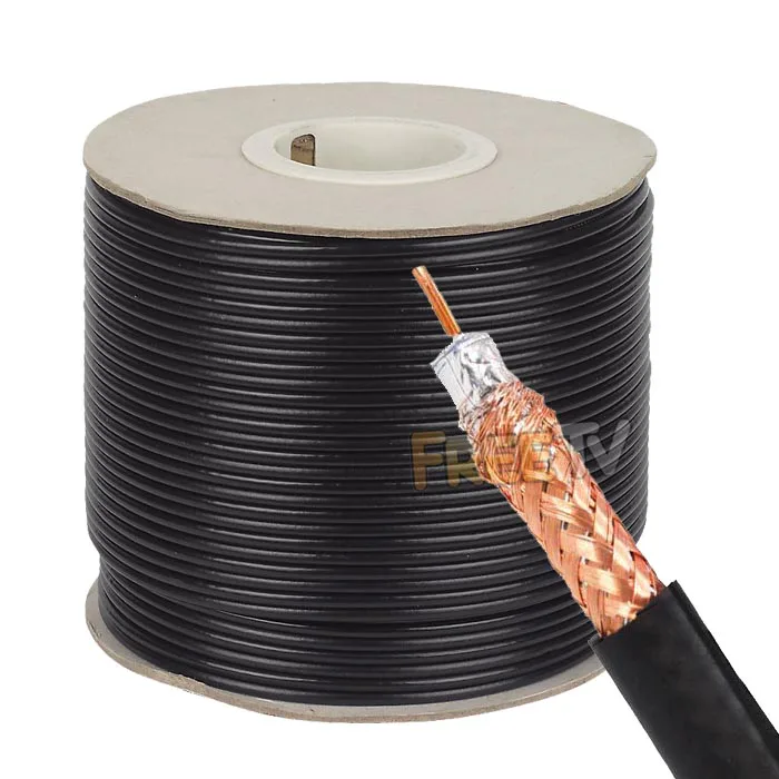 Rg59+2c Black Cable view 9