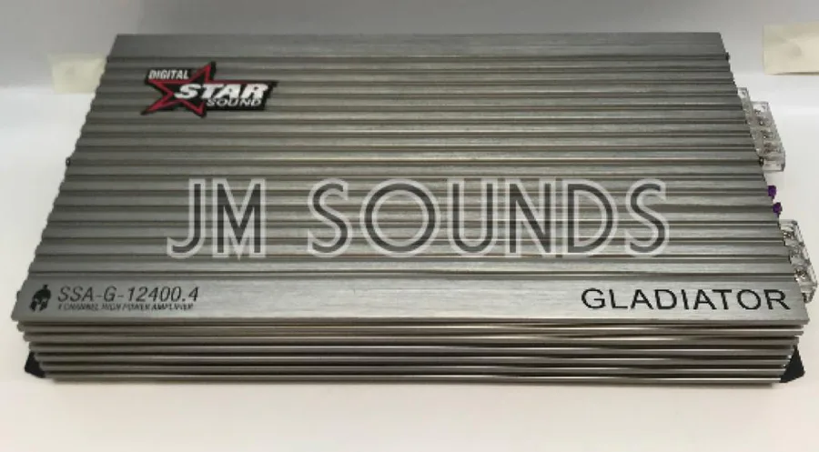 Starsound Ssa-G-12400.4 4ch 100rms Amp view 5