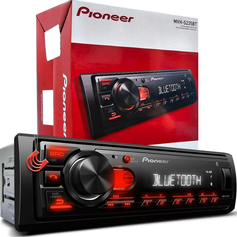 Pioneer Mvh-S235bt Radio BT/USB/Aux