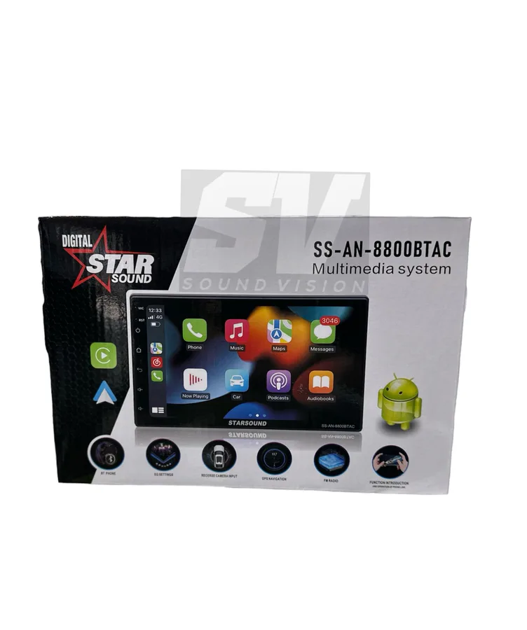 Starsound Ss-An-8800btac Android Media Unit view 3