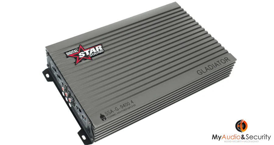Starsound Ssa-G-9400.4 4ch 9400w Amp view 5