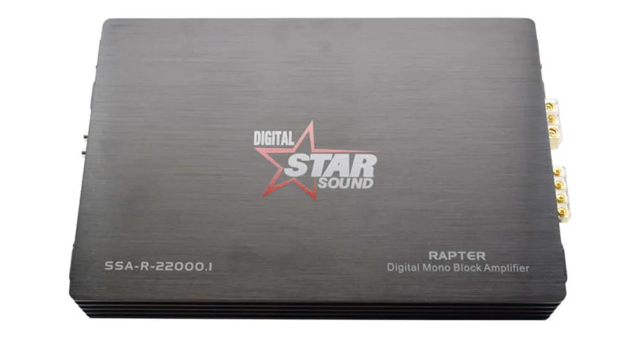 Starsound Ssa-R-22000.1 1ch 1770w Monoblock Amp view 2