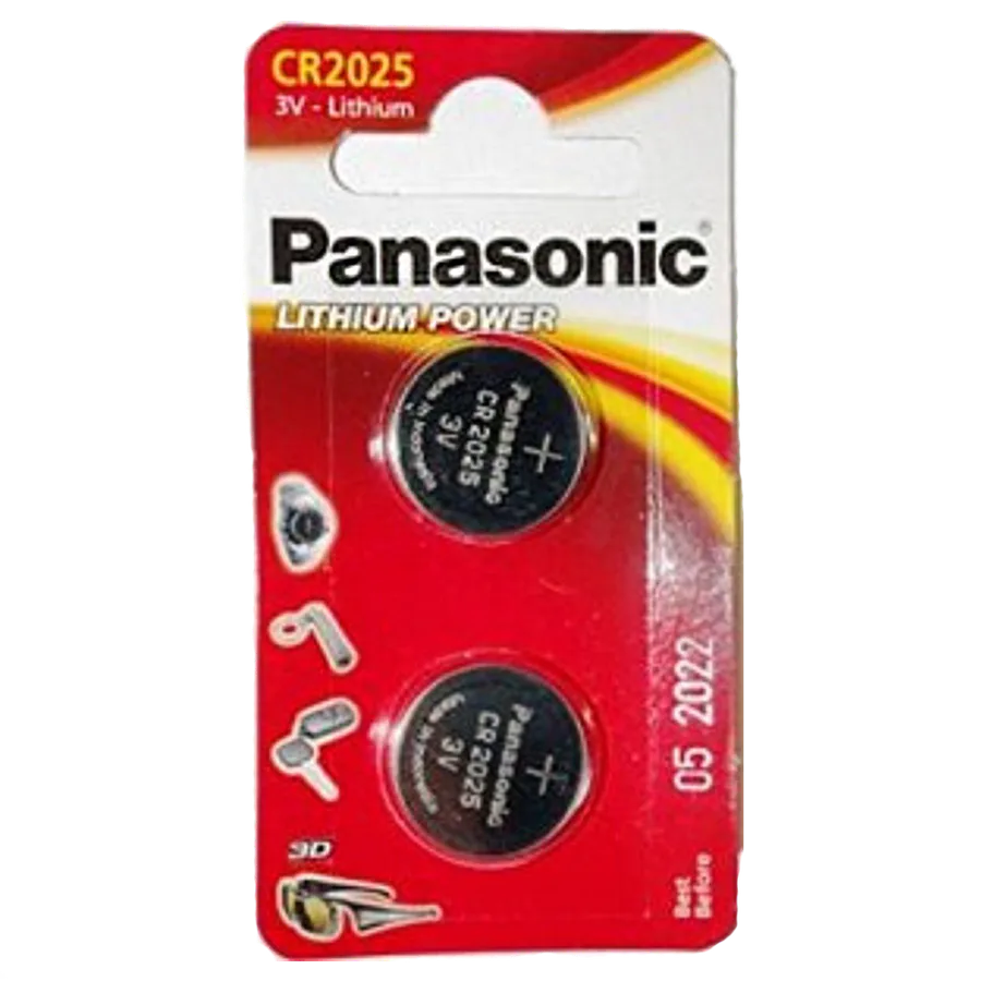 Panasonic Cr2025 Battery view 6