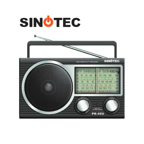 Sinotec Pr-45u Portable FM/Mw/Sw Radio view 2