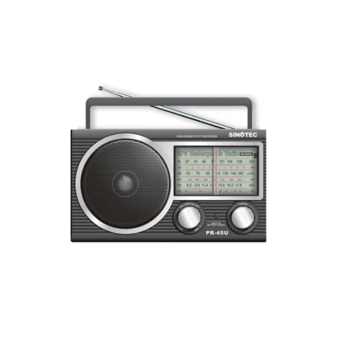 Sinotec Pr-45u Portable FM/Mw/Sw Radio view 3