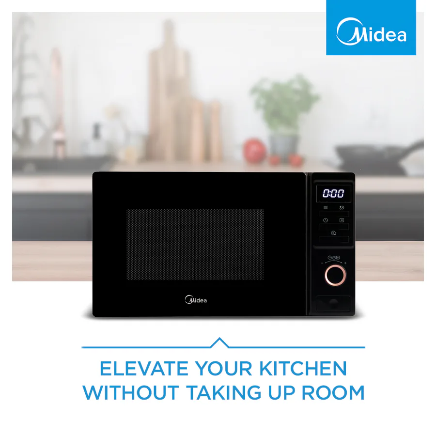 Midea Am720black 20lt Digital Microwave Oven view 2