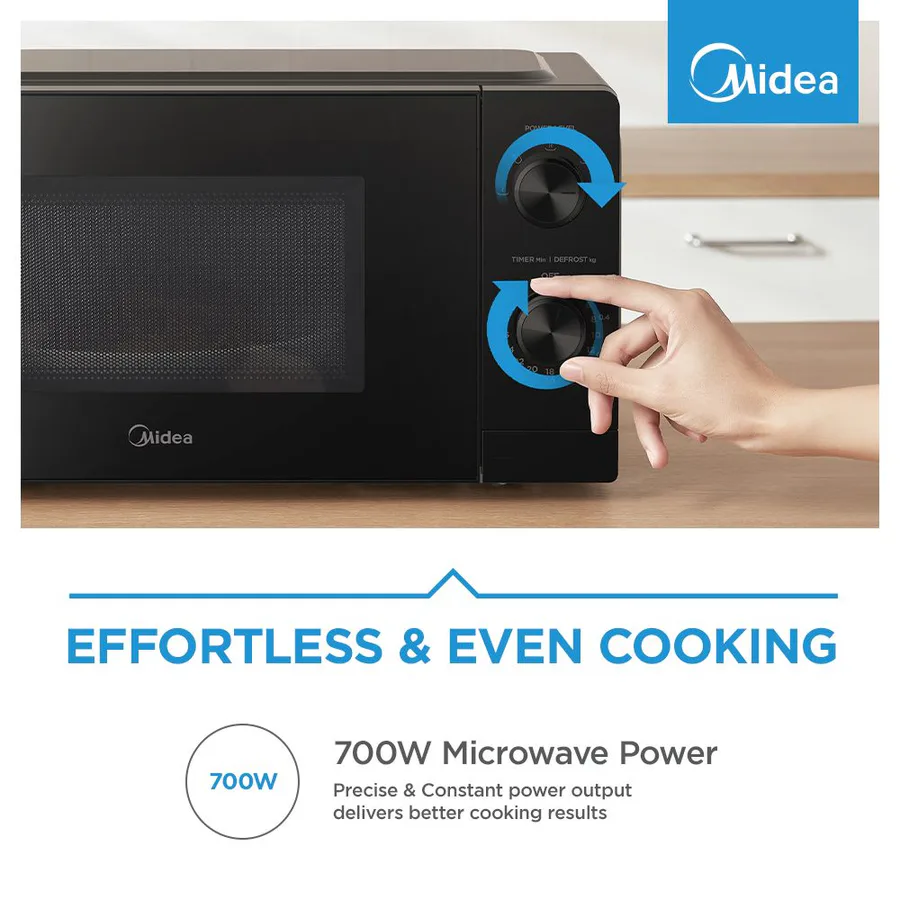 Midea Mm20-Black 20l Inverter Manual Microwave view 3