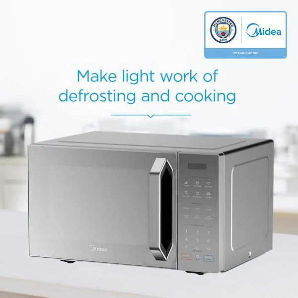 Midea Em30silver 30l 900w Digital Microwave view 2