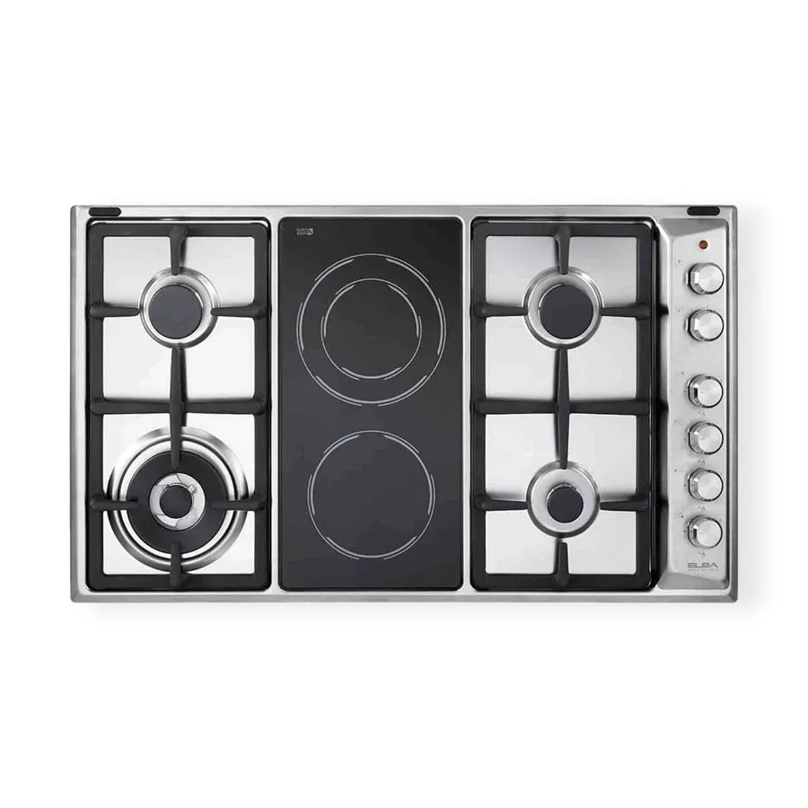 Elba 02/En95-425 Xd 4gas 2 Ceramic 90cm Gas/Elec view 2