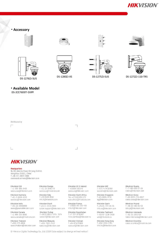 Hik Vision Turbo HD Ds-2ce76d0t-Exipf 2mp Indoor C view 7
