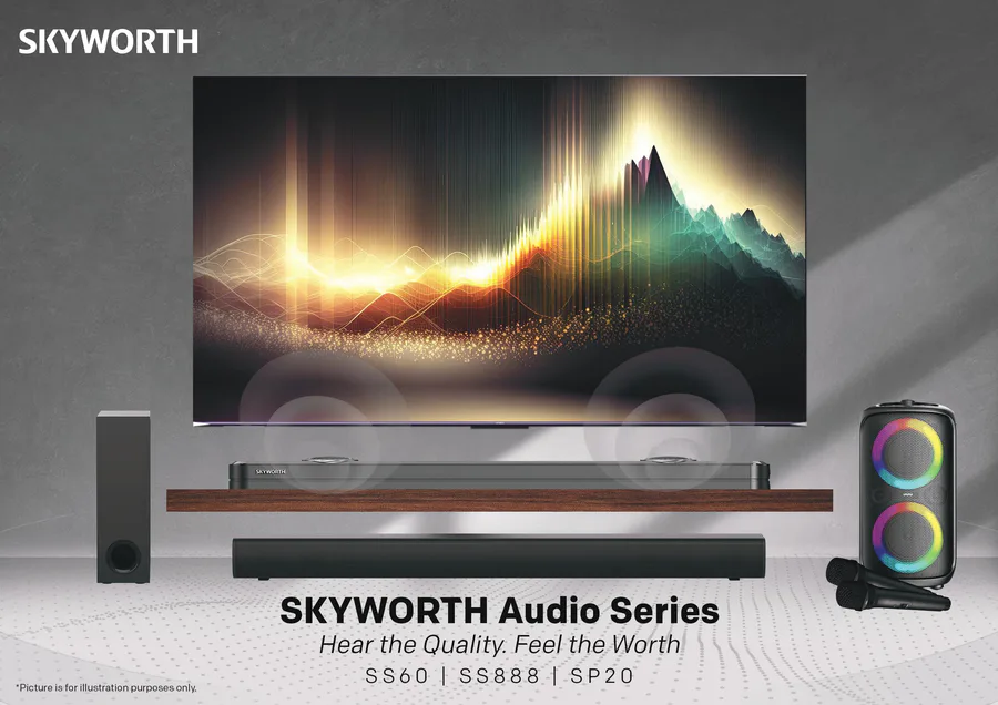 Skyworth Ss888 Bluetooth USB Sound Bar view 2
