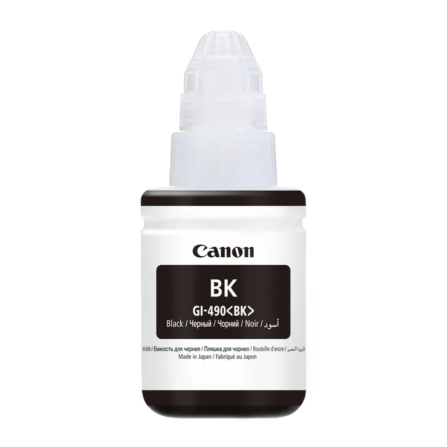 Canon Gi-490 Black Ink Bottle view 3
