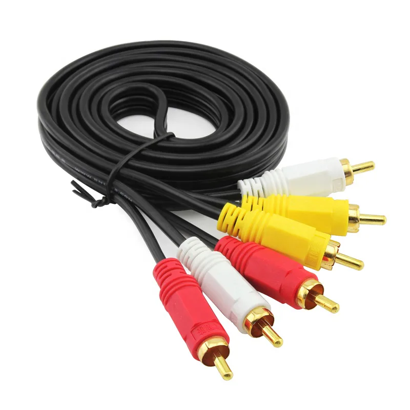 Rca 3.5mm Jack - 3rca Cable view 2