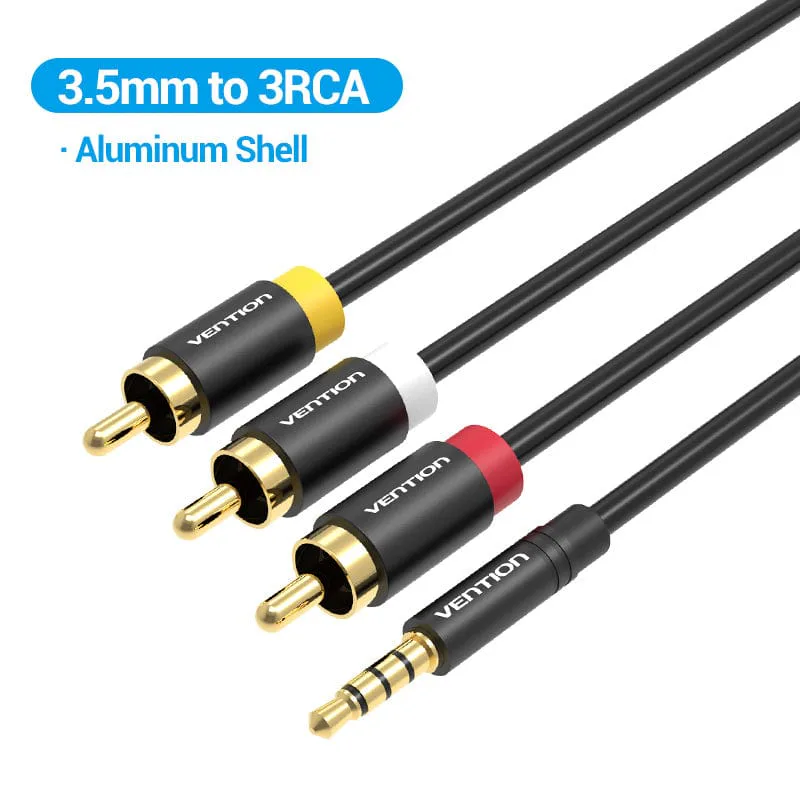 Rca 3.5mm Jack - 3rca Cable view 8