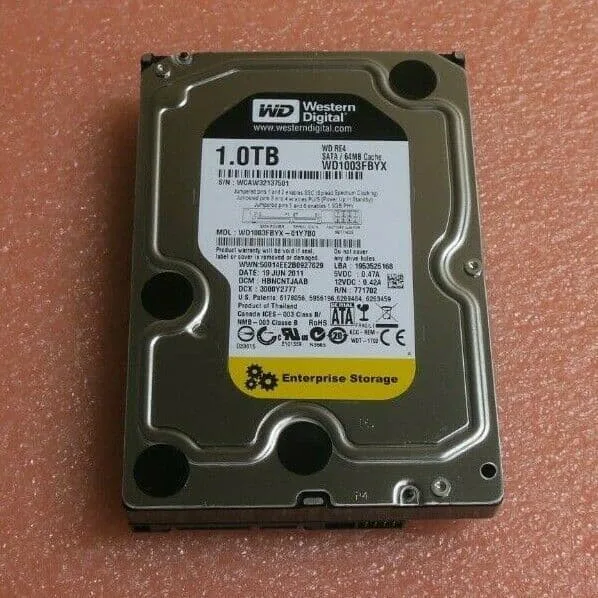 Wd 1tb 3.5" Int Hard Drive view 8