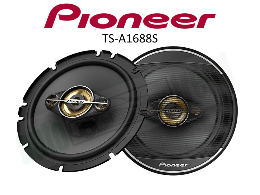 Pioneer Ts-A1688s 6.5" 4 Way Speaker view 3