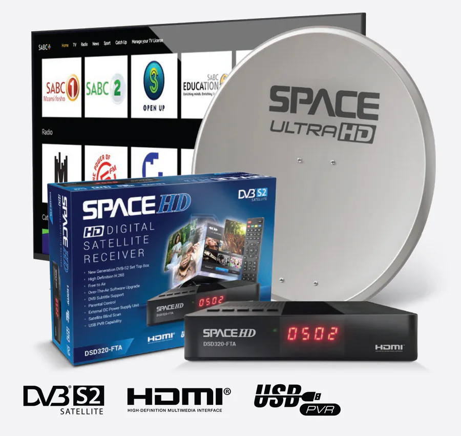 Space Dsd320-Fta HD Digital Satellite Receiver view 3