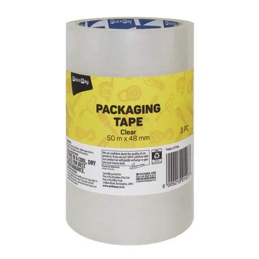 Packaging Tape 48mmx50m 38mic Box