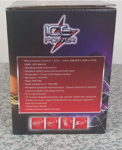 Icepower Ip-7017ad Android 7" Car Radio view 6