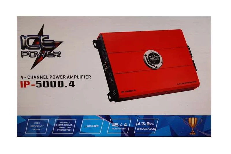 Icepower Ip-5000.4 5000w 4ch Amp