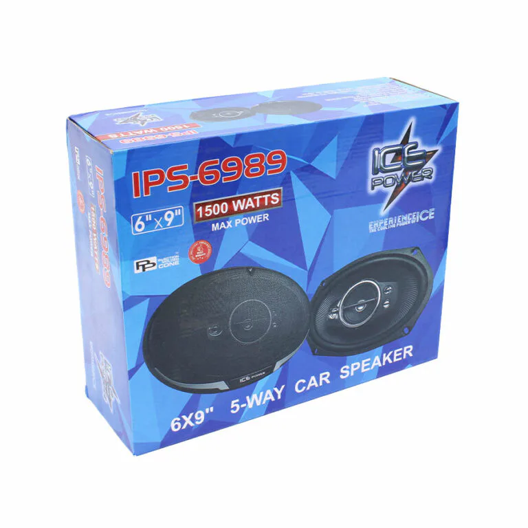 Icepower Ips-698 800w 5way 6x9 Speakers