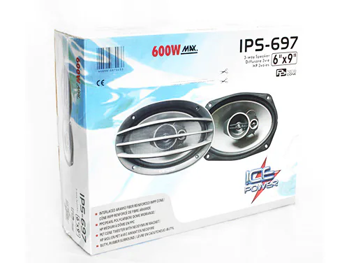 Icepower Ips-698 800w 5way 6x9 Speakers view 3