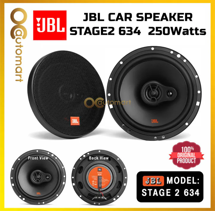 Jbl Stage 2 634 6" Car Speaker view 5