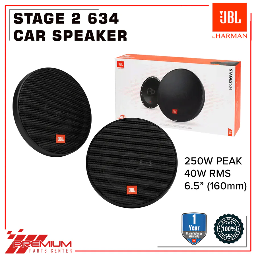Jbl Stage 2 634 6" Car Speaker view 6
