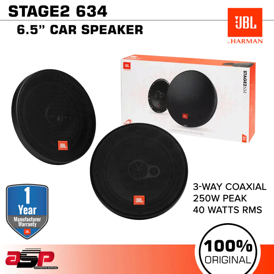 Jbl Stage 2 634 6" Car Speaker view 7