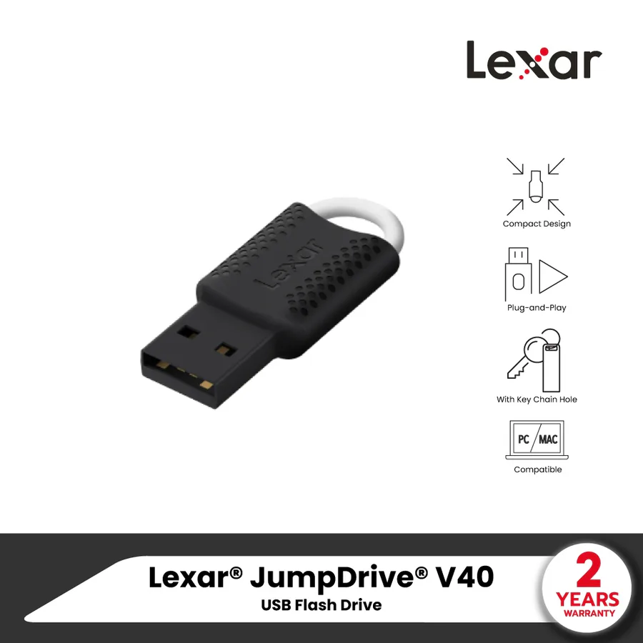Lexar Ljdv040128g-Bnb 128gb Usb2.0 Flash Drive view 4