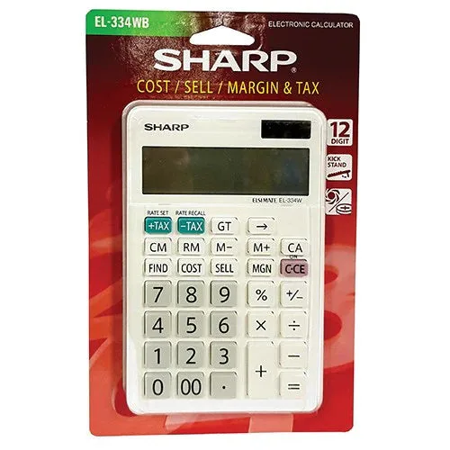 Sharp El334 12d Calculator view 9