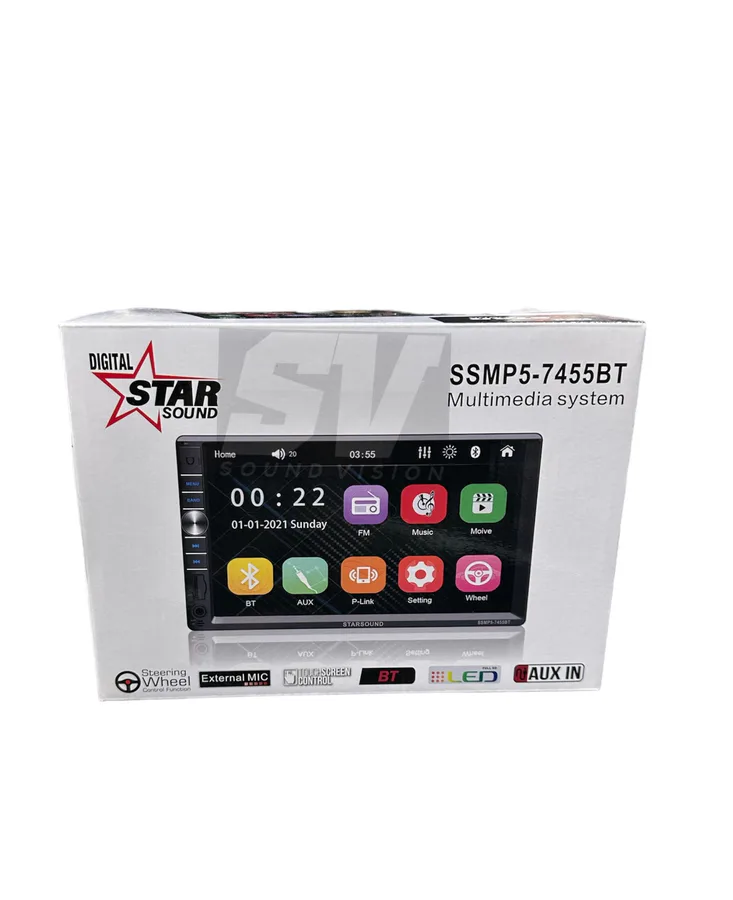 Starsound Ssmp5-7455bt 7" Deckless Radio view 5
