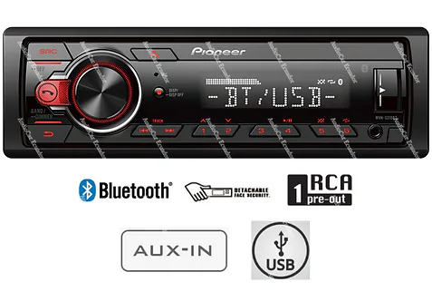 Pioneer Mvh-S215bt Car Radio view 3