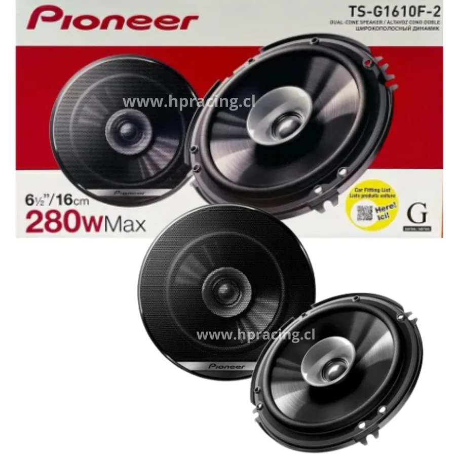Pioneer Ts-G1610f-2  280w 6.5" Speaker view 4
